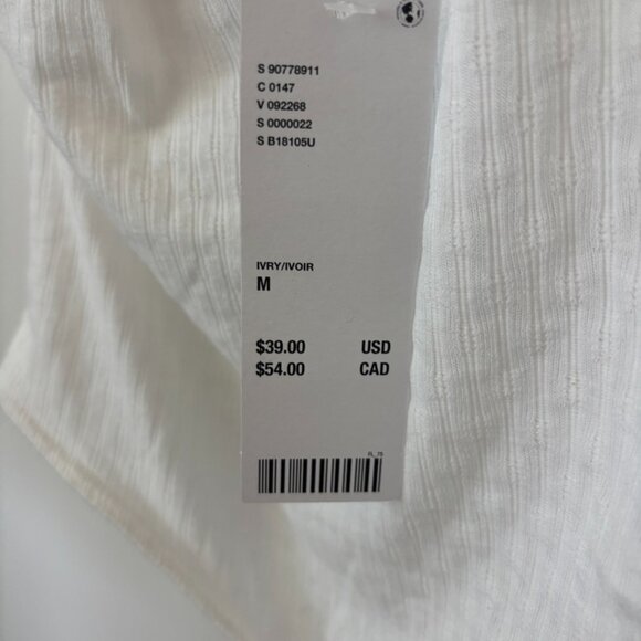 NWT Urban Outfitters Out From Under Pointelle Plunge Bodysuit - Picture 4 of 6